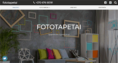 Desktop Screenshot of fototapetai.info